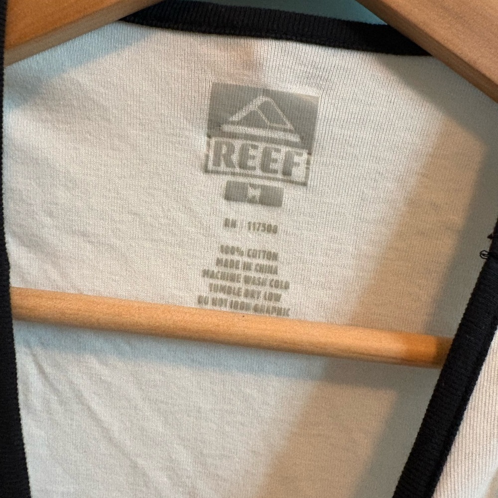 Reef White Tank Top with Sun Embroidery - Picture 3 of 3